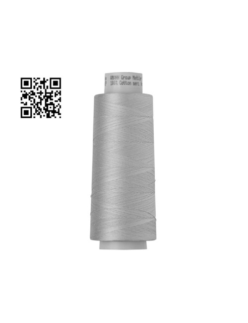 Hilo de algodón Silk Finish nº50 - Grupo Amann Mettler. Disponible en caja de 2 conos de 1829mts - Ref. 9150