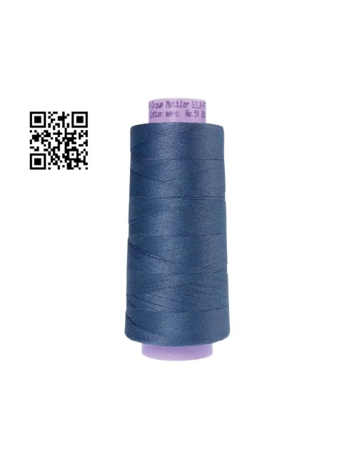 Hilo de algodón Silk Finish nº50 - Grupo Amann Mettler. Disponible en caja de 2 conos de 1829mts - Ref. 9150