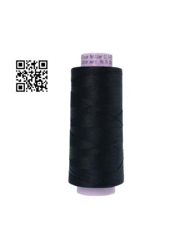 Hilo de algodón Silk Finish nº50 - Grupo Amann Mettler. Disponible en caja de 2 conos de 1829mts - Ref. 9150