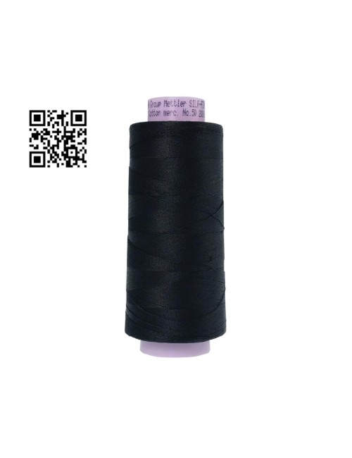 Hilo de algodón Silk Finish nº50 - Grupo Amann Mettler. Disponible en caja de 2 conos de 1829mts - Ref. 9150