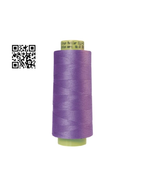 Hilo de algodón Silk Finish nº60 - Grupo Amann Mettler. Disponible en caja de 2 conos de 2743mts - Ref. 9160