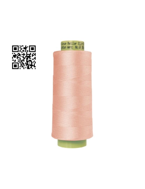 Hilo de algodón Silk Finish nº60 - Grupo Amann Mettler. Disponible en caja de 2 conos de 2743mts - Ref. 9160