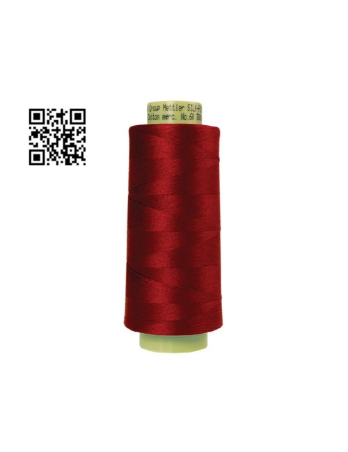 Hilo de algodón Silk Finish nº60 - Grupo Amann Mettler. Disponible en caja de 2 conos de 2743mts - Ref. 9160