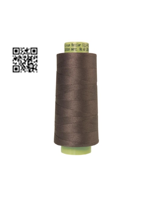 Hilo de algodón Silk Finish nº60 - Grupo Amann Mettler. Disponible en caja de 2 conos de 2743mts - Ref. 9160