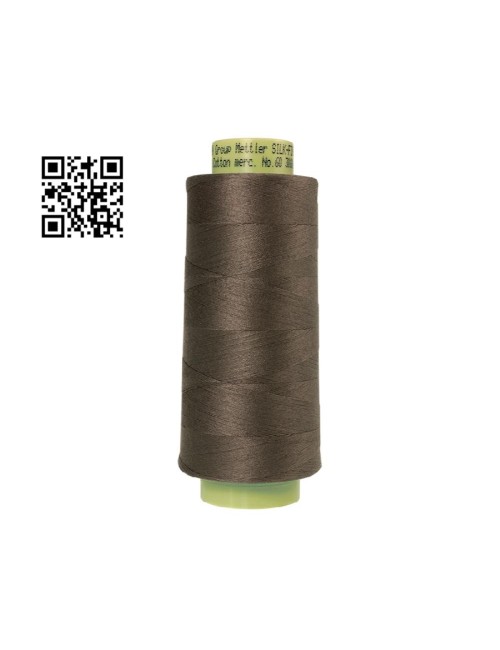 Hilo de algodón Silk Finish nº60 - Grupo Amann Mettler. Disponible en caja de 2 conos de 2743mts - Ref. 9160
