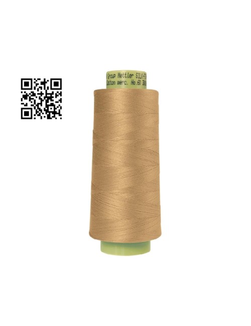 Hilo de algodón Silk Finish nº60 - Grupo Amann Mettler. Disponible en caja de 2 conos de 2743mts - Ref. 9160