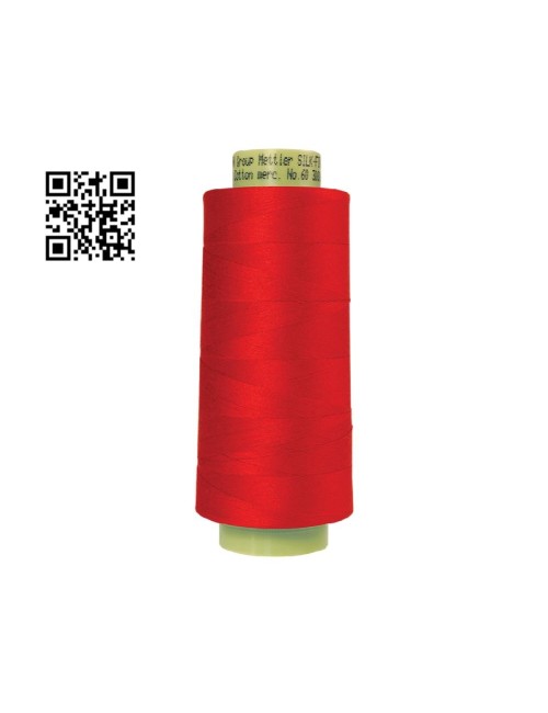Hilo de algodón Silk Finish nº60 - Grupo Amann Mettler. Disponible en caja de 2 conos de 2743mts - Ref. 9160