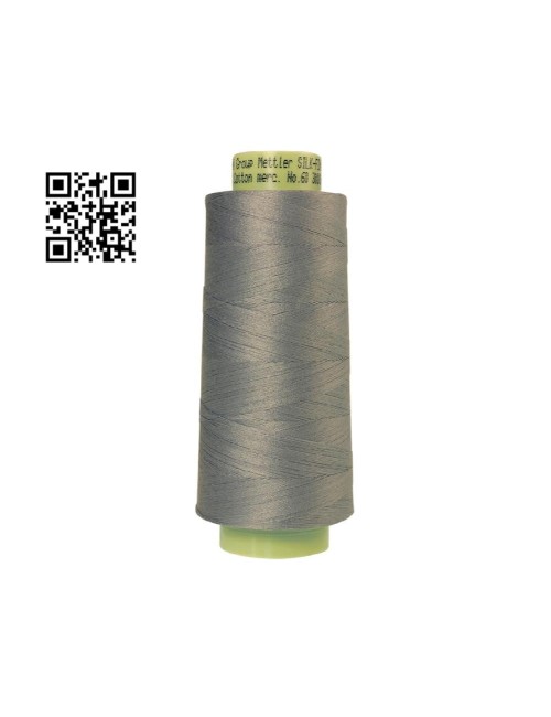 Hilo de algodón Silk Finish nº60 - Grupo Amann Mettler. Disponible en caja de 2 conos de 2743mts - Ref. 9160