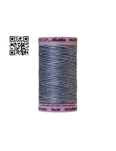 Hilo de algodón Silk Finish Multi nº50 - Grupo Amann Mettler. Disponible en caja de 5 carretes de 457mts - Ref. 9085