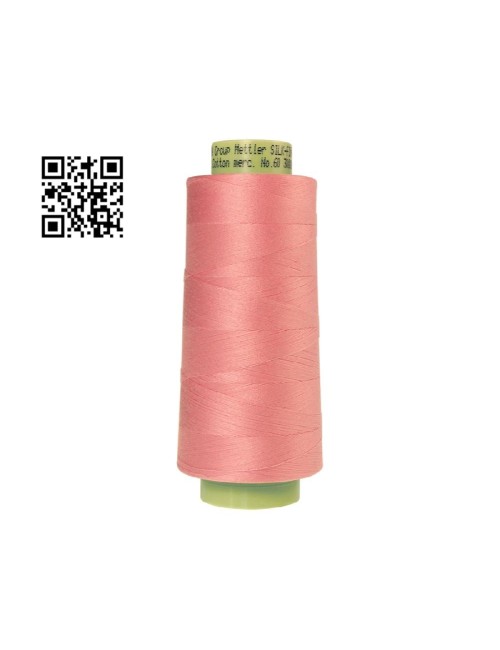 Hilo de algodón Silk Finish nº60 - Grupo Amann Mettler. Disponible en caja de 2 conos de 2743mts - Ref. 9160