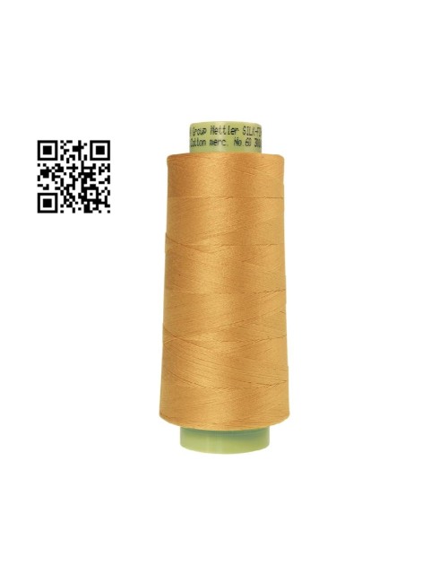 Hilo de algodón Silk Finish nº60 - Grupo Amann Mettler. Disponible en caja de 2 conos de 2743mts - Ref. 9160