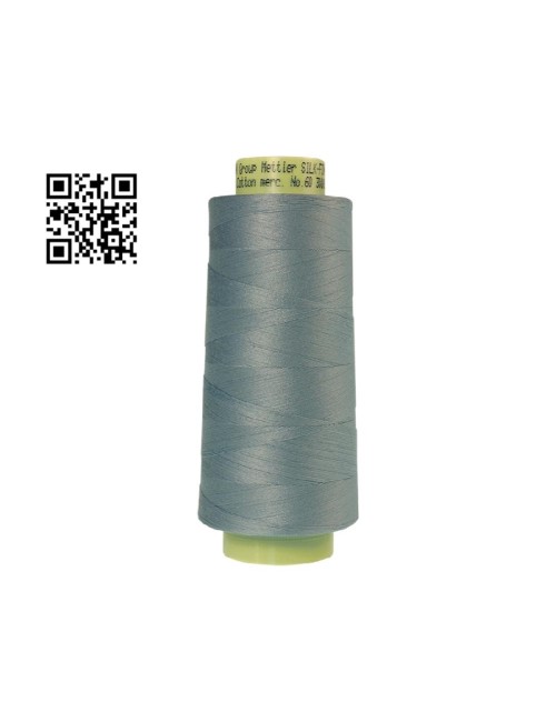 Hilo de algodón Silk Finish nº60 - Grupo Amann Mettler. Disponible en caja de 2 conos de 2743mts - Ref. 9160