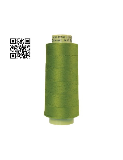 Hilo de algodón Silk Finish nº60 - Grupo Amann Mettler. Disponible en caja de 2 conos de 2743mts - Ref. 9160