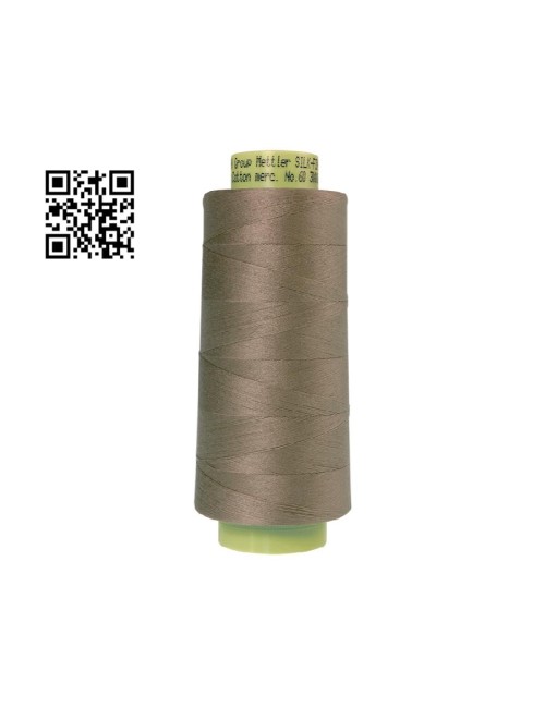 Hilo de algodón Silk Finish nº60 - Grupo Amann Mettler. Disponible en caja de 2 conos de 2743mts - Ref. 9160