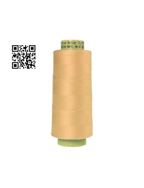 Hilo de algodón Silk Finish nº60 - Grupo Amann Mettler. Disponible en caja de 2 conos de 2743mts - Ref. 9160