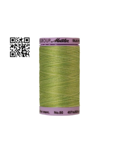 Hilo de algodón Silk Finish Multi nº50 - Grupo Amann Mettler. Disponible en caja de 5 carretes de 457mts - Ref. 9085
