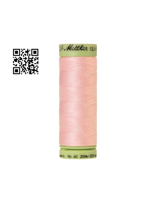 Hilo de algodón Silk Finish nº60 - Grupo Amann Mettler. Disponible en caja de 5 carretes de 200mts - Ref. 9240