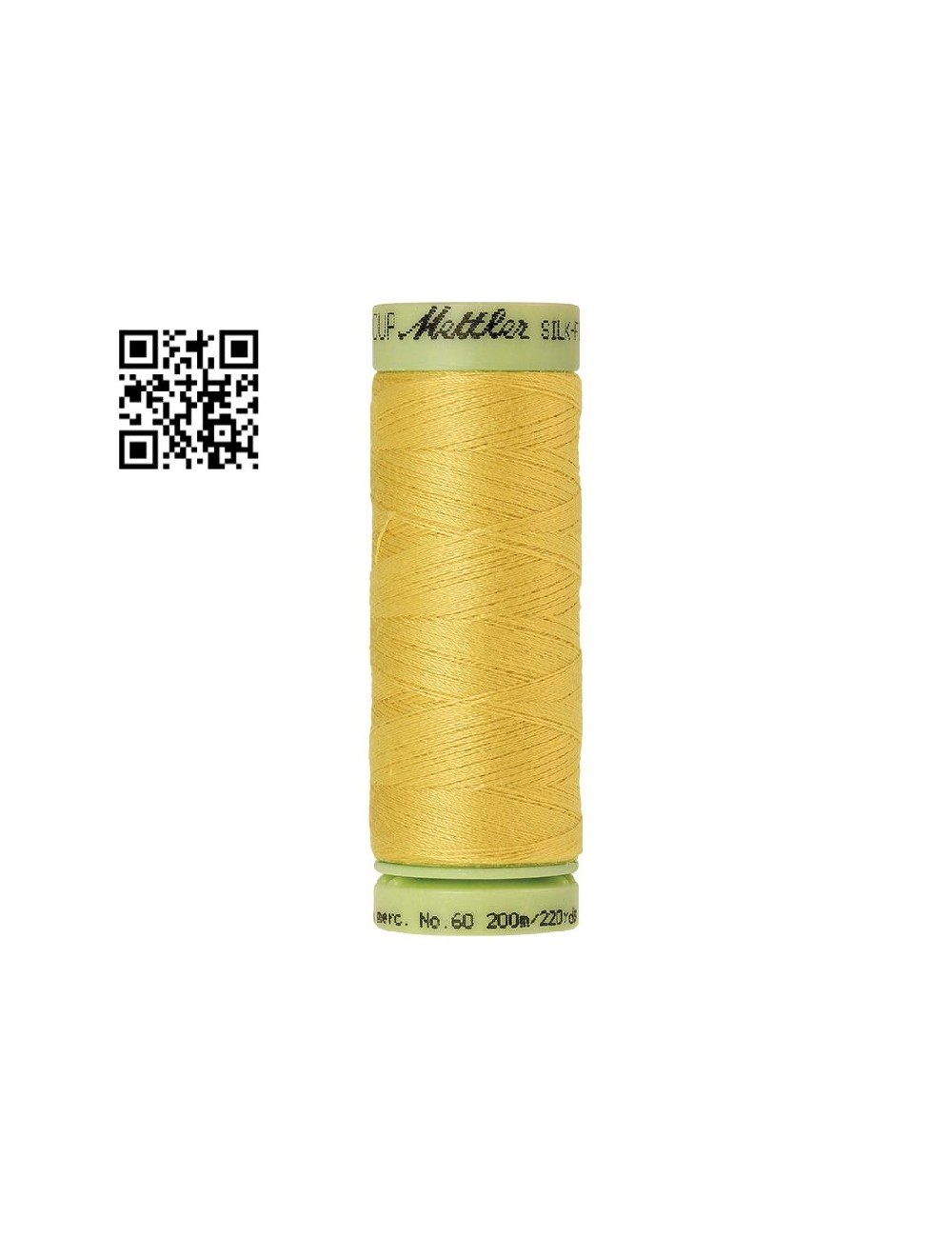 Hilo de algodón Silk Finish nº60 - Grupo Amann Mettler. Disponible en caja de 5 carretes de 200mts - Ref. 9240