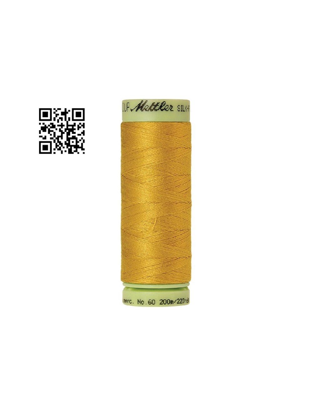 Hilo de algodón Silk Finish nº60 - Grupo Amann Mettler. Disponible en caja de 5 carretes de 200mts - Ref. 9240