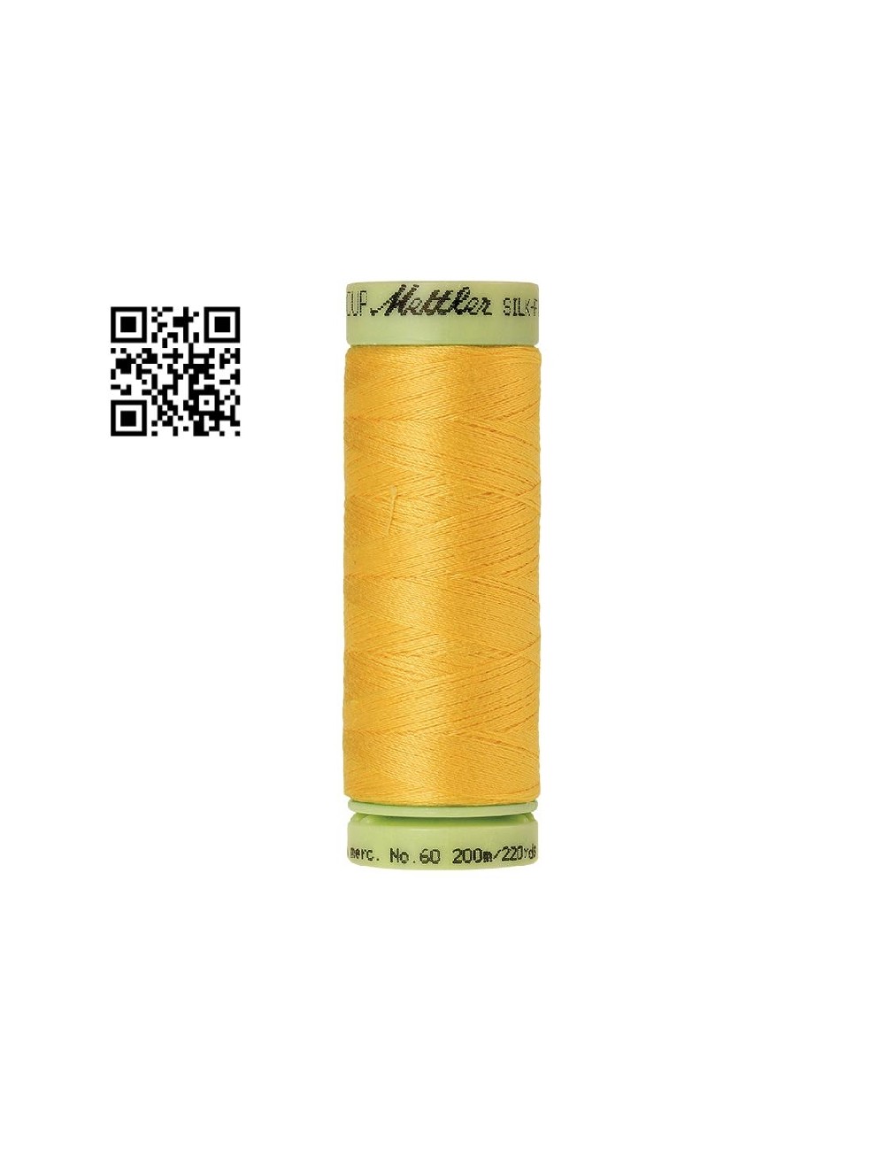 Hilo de algodón Silk Finish nº60 - Grupo Amann Mettler. Disponible en caja de 5 carretes de 200mts - Ref. 9240