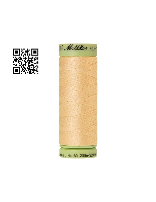 Hilo de algodón Silk Finish nº60 - Grupo Amann Mettler. Disponible en caja de 5 carretes de 200mts - Ref. 9240