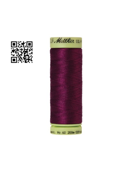 Hilo de algodón Silk Finish nº60 - Grupo Amann Mettler. Disponible en caja de 5 carretes de 200mts - Ref. 9240