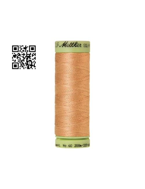 Hilo de algodón Silk Finish nº60 - Grupo Amann Mettler. Disponible en caja de 5 carretes de 200mts - Ref. 9240