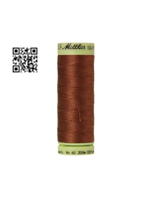 Hilo de algodón Silk Finish nº60 - Grupo Amann Mettler. Disponible en caja de 5 carretes de 200mts - Ref. 9240