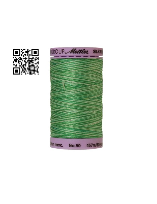 Hilo de algodón Silk Finish Multi nº50 - Grupo Amann Mettler. Disponible en caja de 5 carretes de 457mts - Ref. 9085