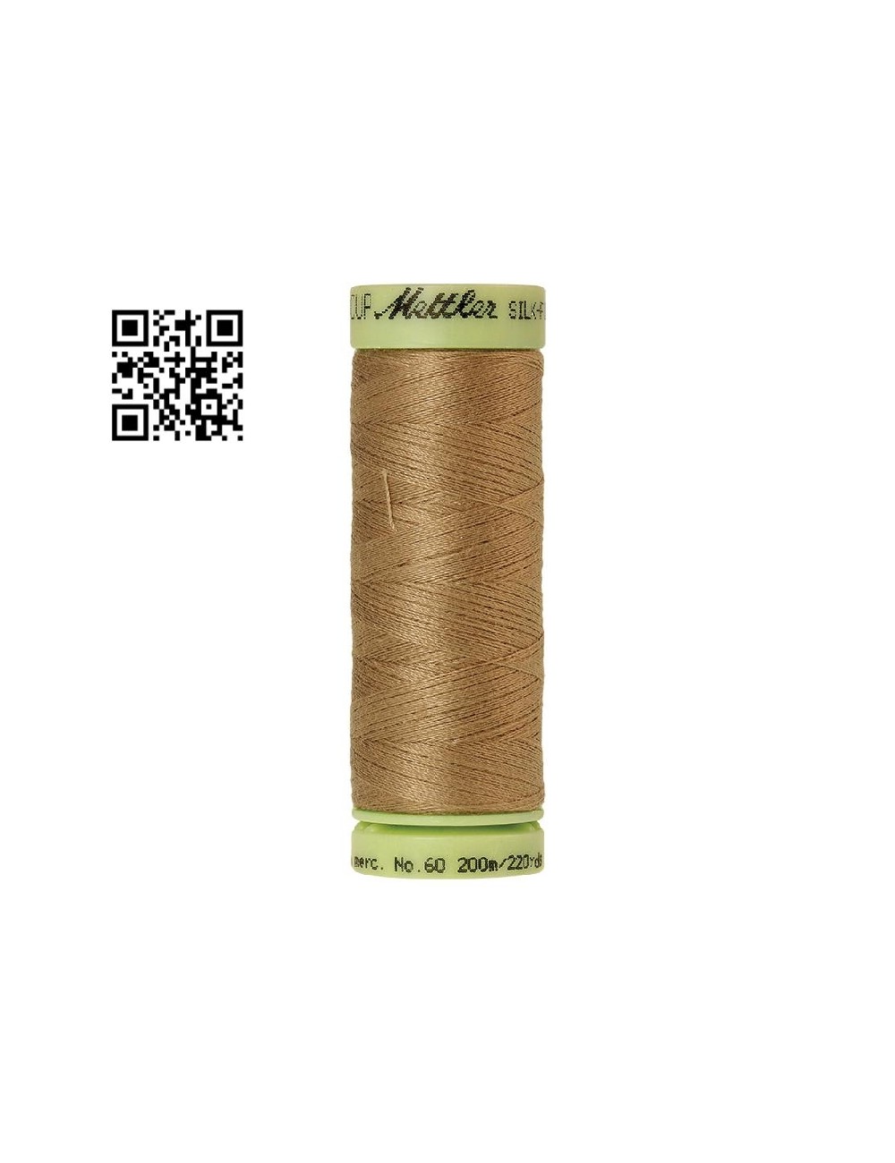 Hilo de algodón Silk Finish nº60 - Grupo Amann Mettler. Disponible en caja de 5 carretes de 200mts - Ref. 9240