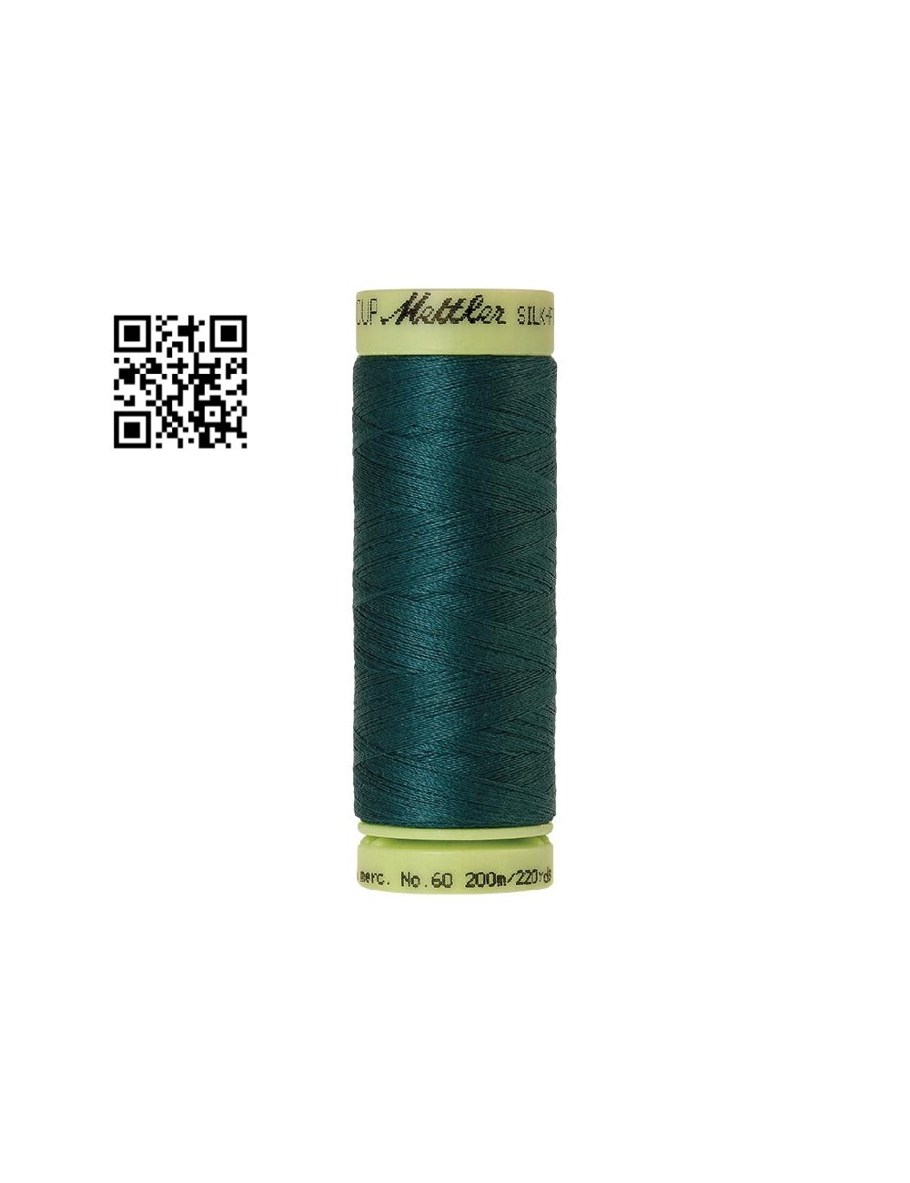 Hilo de algodón Silk Finish nº60 - Grupo Amann Mettler. Disponible en caja de 5 carretes de 200mts - Ref. 9240