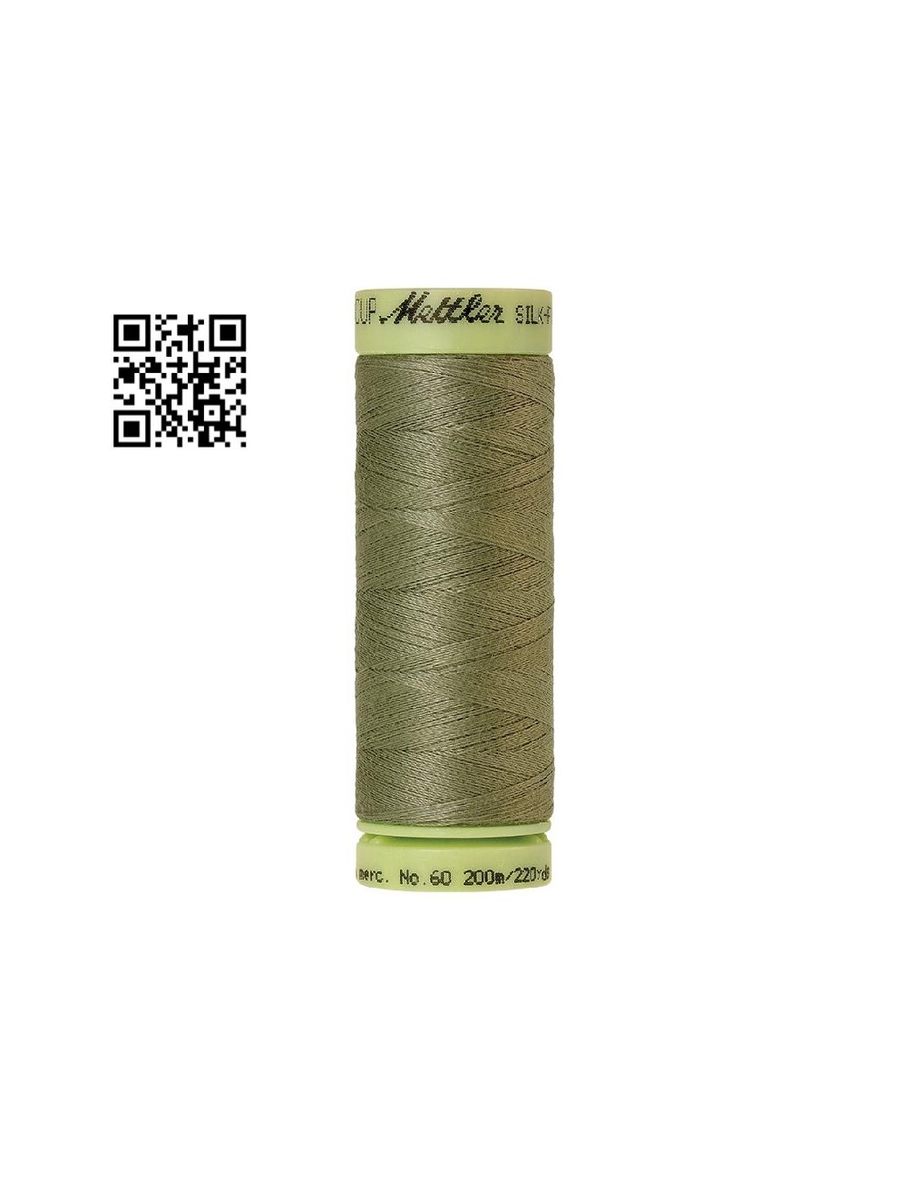 Hilo de algodón Silk Finish nº60 - Grupo Amann Mettler. Disponible en caja de 5 carretes de 200mts - Ref. 9240