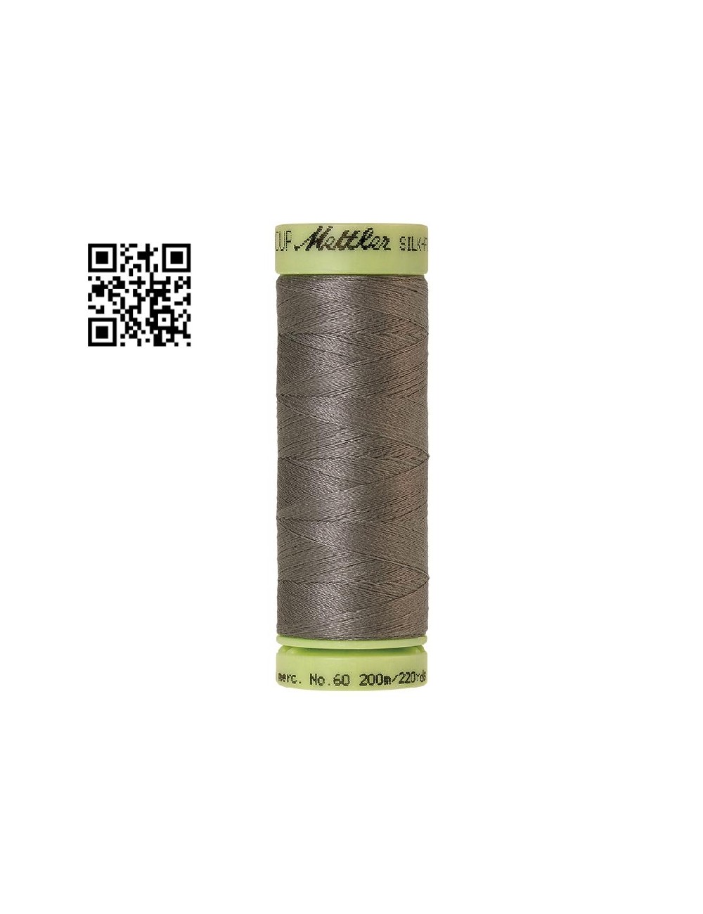 Hilo de algodón Silk Finish nº60 - Grupo Amann Mettler. Disponible en caja de 5 carretes de 200mts - Ref. 9240