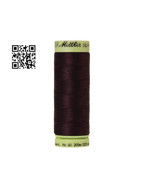 Hilo de algodón Silk Finish nº60 - Grupo Amann Mettler. Disponible en caja de 5 carretes de 200mts - Ref. 9240