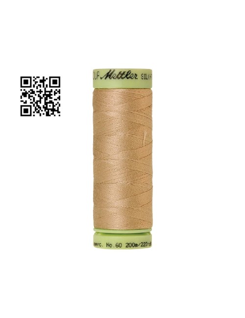 Hilo de algodón Silk Finish nº60 - Grupo Amann Mettler. Disponible en caja de 5 carretes de 200mts - Ref. 9240