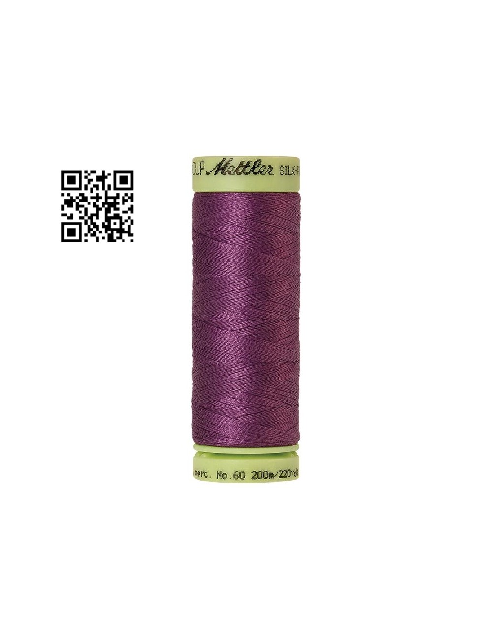 Hilo de algodón Silk Finish nº60 - Grupo Amann Mettler. Disponible en caja de 5 carretes de 200mts - Ref. 9240