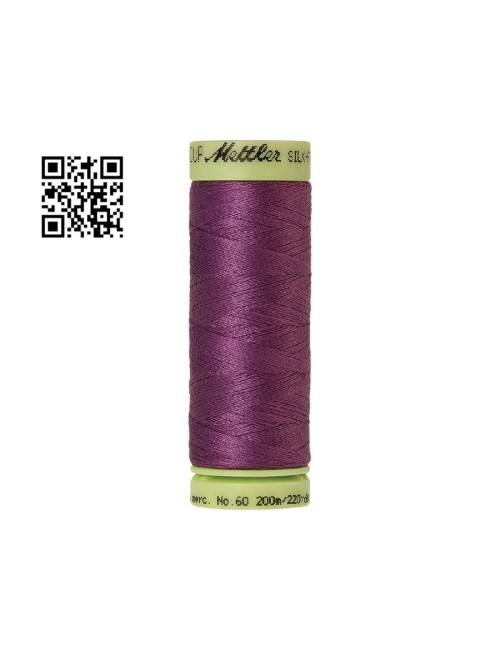 Hilo de algodón Silk Finish nº60 - Grupo Amann Mettler. Disponible en caja de 5 carretes de 200mts - Ref. 9240
