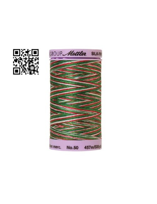 Hilo de algodón Silk Finish Multi nº50 - Grupo Amann Mettler. Disponible en caja de 5 carretes de 457mts - Ref. 9085