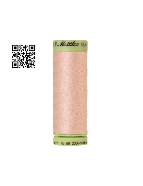 Hilo de algodón Silk Finish nº60 - Grupo Amann Mettler. Disponible en caja de 5 carretes de 200mts - Ref. 9240