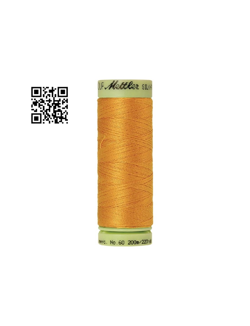 Hilo de algodón Silk Finish nº60 - Grupo Amann Mettler. Disponible en caja de 5 carretes de 200mts - Ref. 9240