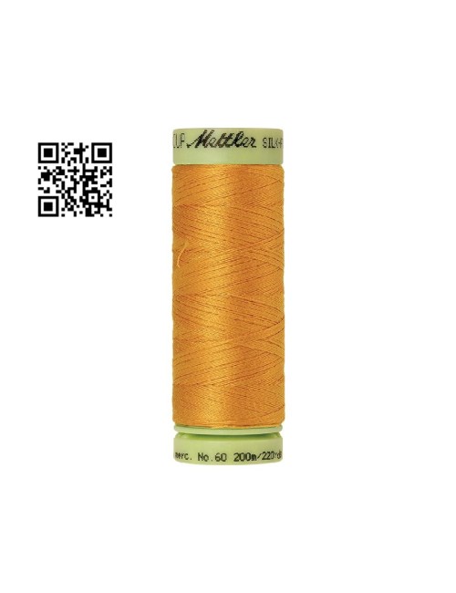 Hilo de algodón Silk Finish nº60 - Grupo Amann Mettler. Disponible en caja de 5 carretes de 200mts - Ref. 9240