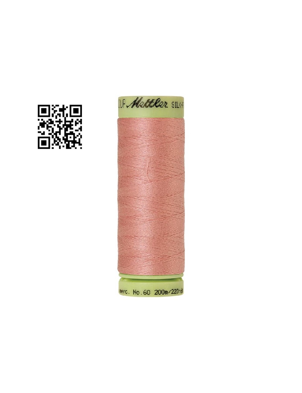 Hilo de algodón Silk Finish nº60 - Grupo Amann Mettler. Disponible en caja de 5 carretes de 200mts - Ref. 9240