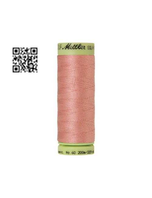 Hilo de algodón Silk Finish nº60 - Grupo Amann Mettler. Disponible en caja de 5 carretes de 200mts - Ref. 9240
