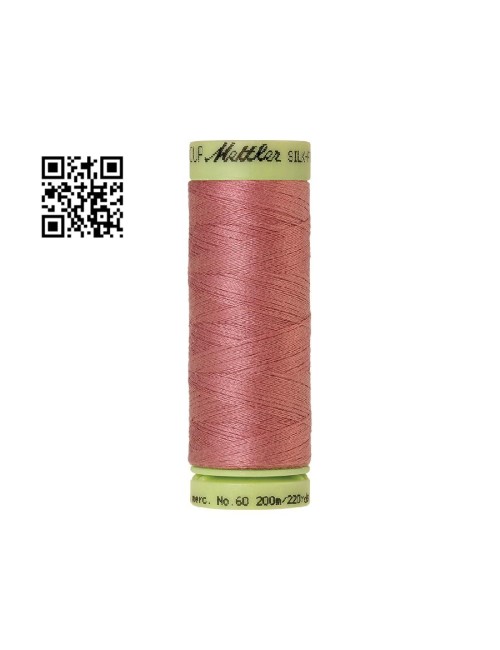 Hilo de algodón Silk Finish nº60 - Grupo Amann Mettler. Disponible en caja de 5 carretes de 200mts - Ref. 9240