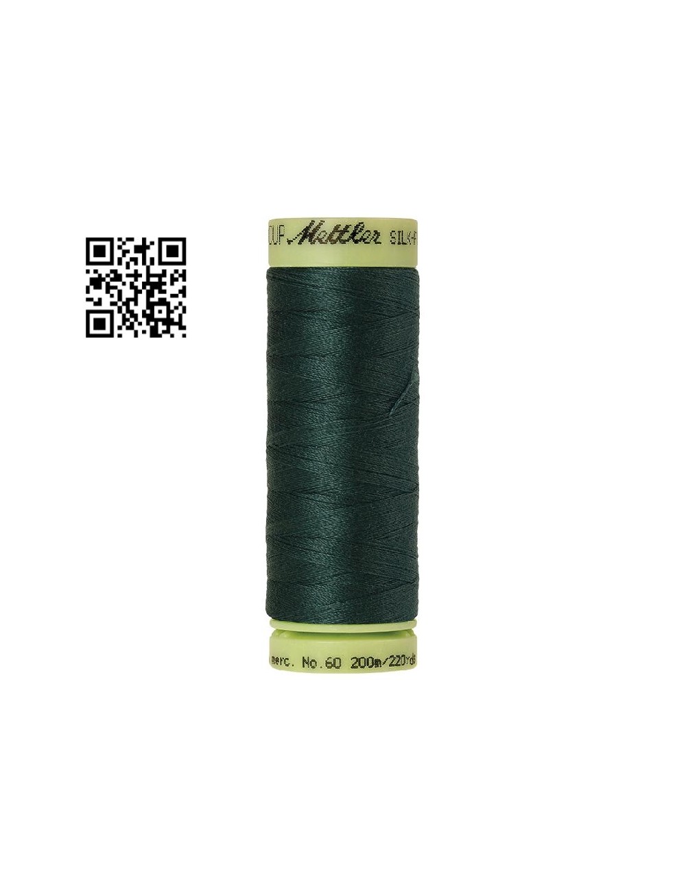 Hilo de algodón Silk Finish nº60 - Grupo Amann Mettler. Disponible en caja de 5 carretes de 200mts - Ref. 9240