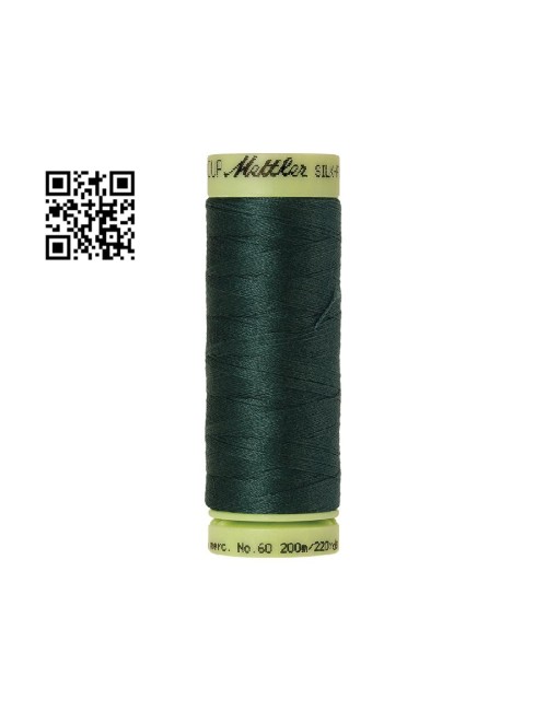 Hilo de algodón Silk Finish nº60 - Grupo Amann Mettler. Disponible en caja de 5 carretes de 200mts - Ref. 9240