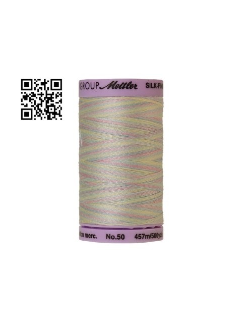 Hilo de algodón Silk Finish Multi nº50 - Grupo Amann Mettler. Disponible en caja de 5 carretes de 457mts - Ref. 9085