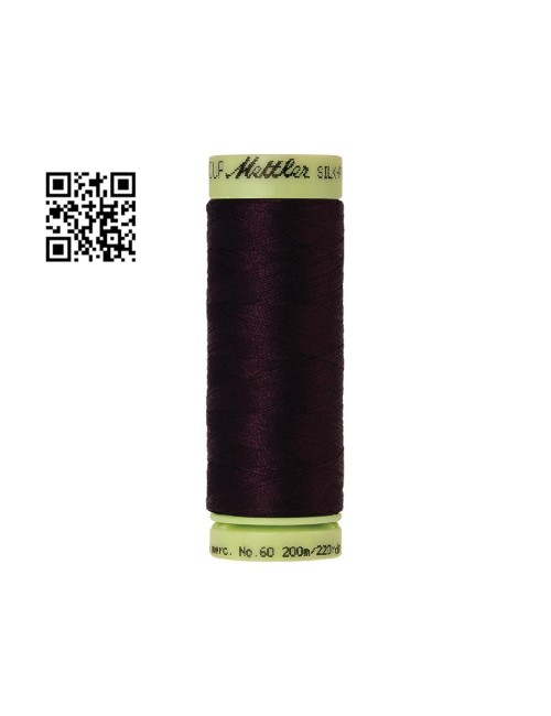 Hilo de algodón Silk Finish nº60 - Grupo Amann Mettler. Disponible en caja de 5 carretes de 200mts - Ref. 9240