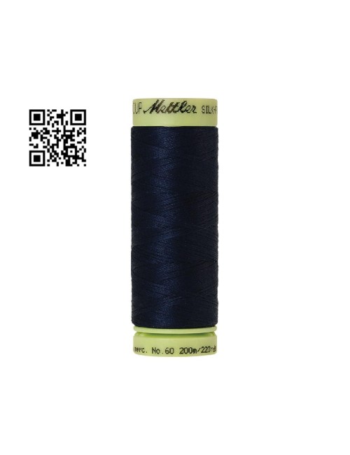 Hilo de algodón Silk Finish nº60 - Grupo Amann Mettler. Disponible en caja de 5 carretes de 200mts - Ref. 9240