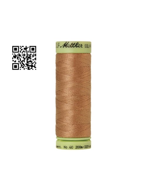 Hilo de algodón Silk Finish nº60 - Grupo Amann Mettler. Disponible en caja de 5 carretes de 200mts - Ref. 9240